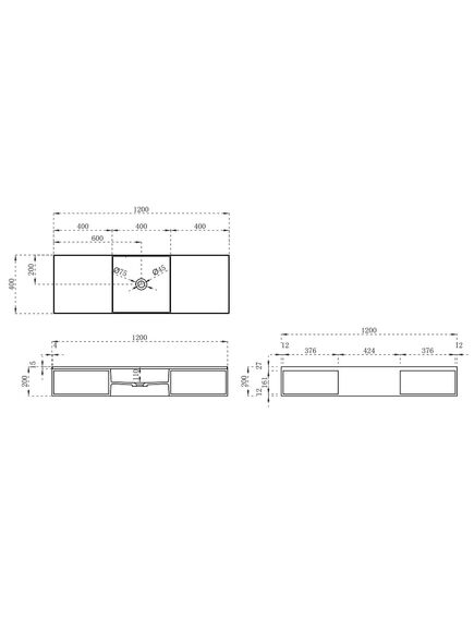 Купить Раковина из искусственного камня Vincea VWB-6S212MW, 1200*400*200, подвесная, цвет белый матовый, , шт (vwb-6s212mw) по цене 56002.5 руб., в Санкт-Петебруге в интернет магазине 100-Систем, а также дургие товары Vincea из раздела Подвесные раковины и Раковины и пьедесталы