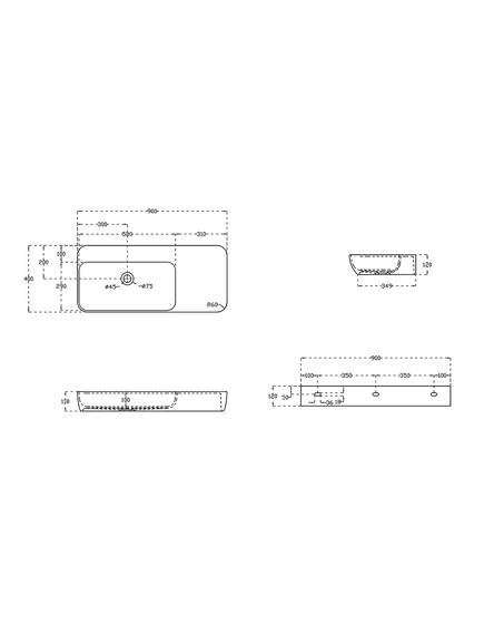 Купить Раковина из искусственного камня Vincea VWB-6S590MW, 900*400*120, подвесная, цвет белый матовый, , шт (vwb-6s590mw) по цене 35520.5 руб., в Санкт-Петебруге в интернет магазине 100-Систем, а также дургие товары Vincea из раздела Подвесные раковины и Раковины и пьедесталы