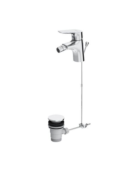 Купить 770240000 Jupiter, смеситель для биде с донным клапаном, хром (770240000) по цене 7990 руб., в Санкт-Петебруге в интернет магазине 100-Систем, а также дургие товары DAMIXA из раздела Смесители для биде и Смесители