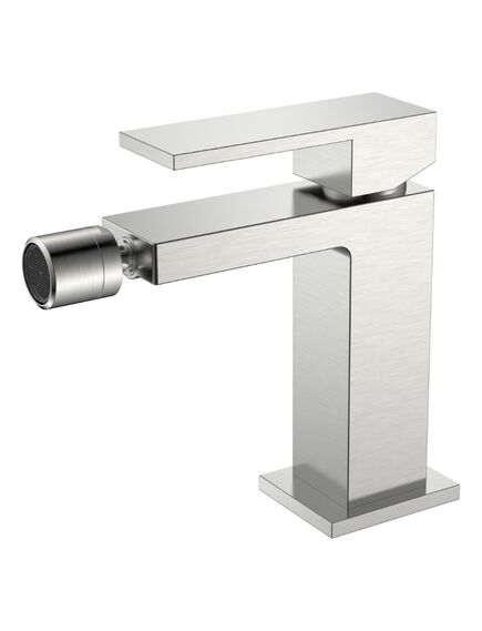 Купить Смеситель для биде Qubic Brushed Nickel (476-NB) по цене 18430 руб., в Санкт-Петебруге в интернет магазине 100-Систем, а также дургие товары BOHEME из раздела Смесители для биде и Смесители