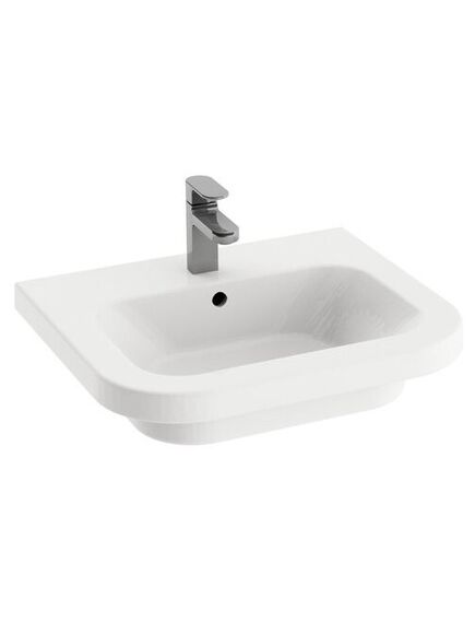 Купить Раковина Ravak Chrome 550 Белая (xjg01155000) по цене 10800 руб., в Санкт-Петебруге в интернет магазине 100-Систем, а также дургие товары RAVAK из раздела Подвесные раковины и Раковины и пьедесталы