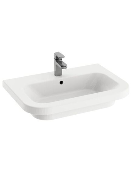 Купить Раковина Ravak Chrome 650 Белая (xjg01165000) по цене 15573 руб., в Санкт-Петебруге в интернет магазине 100-Систем, а также дургие товары RAVAK из раздела Подвесные раковины и Раковины и пьедесталы