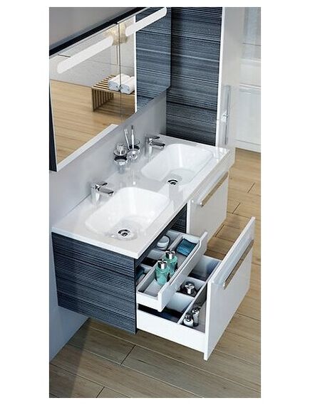 Купить Умывальник Ravak Chrome 1200 со скрытым переливом (XJG01212000) по цене 49840 руб., в Санкт-Петебруге в интернет магазине 100-Систем, а также дургие товары RAVAK из раздела Подвесные раковины и Раковины и пьедесталы