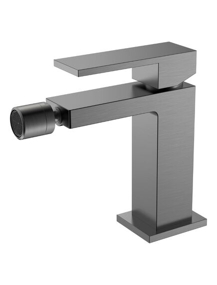 Купить Смеситель для биде Qubic Matt Gun Metal (476-GM) по цене 18430 руб., в Санкт-Петебруге в интернет магазине 100-Систем, а также дургие товары BOHEME из раздела Смесители для биде и Смесители