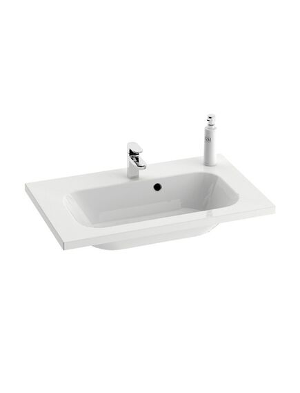 Купить Умывальник Ravak Chrome 700 с переливом (xjg01170000) по цене 21054 руб., в Санкт-Петебруге в интернет магазине 100-Систем, а также дургие товары RAVAK из раздела Подвесные раковины и Раковины и пьедесталы