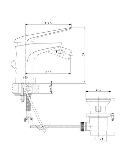 Купить Смеситель Lemark Allegro LM5908CW для биде (lm5908cw) по цене 12620 руб., в Санкт-Петебруге в интернет магазине 100-Систем, а также дургие товары LEMARK из раздела Смесители для биде и Смесители