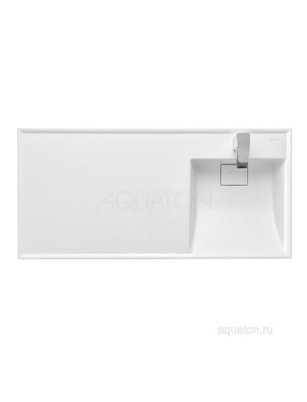 Купить Раковина AQUATON Лондри 1050 белая правая 1A72223KLH010 (1a72223klh010) по цене 16226.5 руб., в Санкт-Петебруге в интернет магазине 100-Систем, а также дургие товары AQUATON из раздела Раковины над стиральной машиной и Раковины и пьедесталы