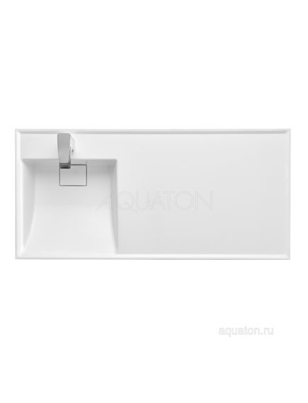 Купить Раковина AQUATON Лондри 1050 белая левая 1A72833KLH01L (1a72833klh01l) по цене 16226.5 руб., в Санкт-Петебруге в интернет магазине 100-Систем, а также дургие товары AQUATON из раздела Раковины над стиральной машиной и Раковины и пьедесталы