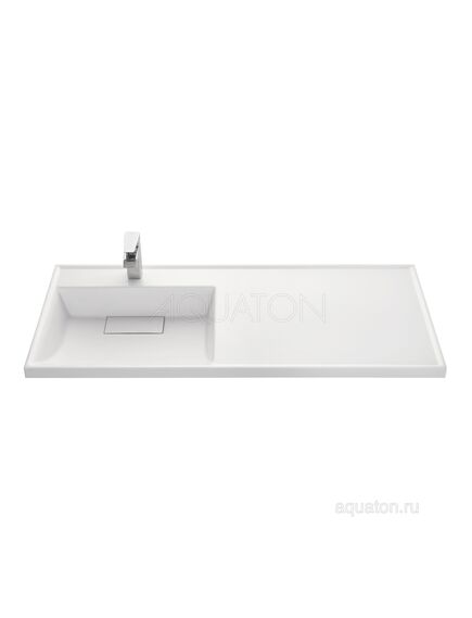 Купить Раковина AQUATON Лондри 1200 белая левая 1A72843KLH01L (1a72843klh01l) по цене 18521.5 руб., в Санкт-Петебруге в интернет магазине 100-Систем, а также дургие товары AQUATON из раздела Раковины над стиральной машиной и Раковины и пьедесталы