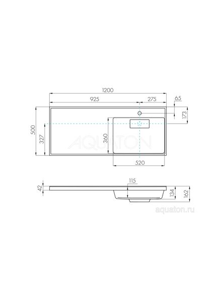 Купить Раковина AQUATON Лондри 1200 белая правая 1A72243KLH010 (1a72243klh010) по цене 18521.5 руб., в Санкт-Петебруге в интернет магазине 100-Систем, а также дургие товары AQUATON из раздела Раковины над стиральной машиной и Раковины и пьедесталы