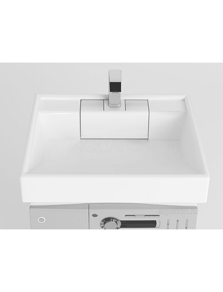 Купить Раковина AQUATON Рейн 60 1A72103KRW010 (1a72103krw010) по цене 16226.5 руб., в Санкт-Петебруге в интернет магазине 100-Систем, а также дургие товары AQUATON из раздела Раковины над стиральной машиной и Раковины и пьедесталы