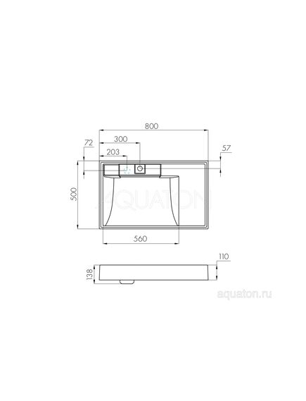 Купить Раковина AQUATON Рейн 80 1A72113KRW010 (1a72113krw010) по цене 18521.5 руб., в Санкт-Петебруге в интернет магазине 100-Систем, а также дургие товары AQUATON из раздела Раковины над стиральной машиной и Раковины и пьедесталы