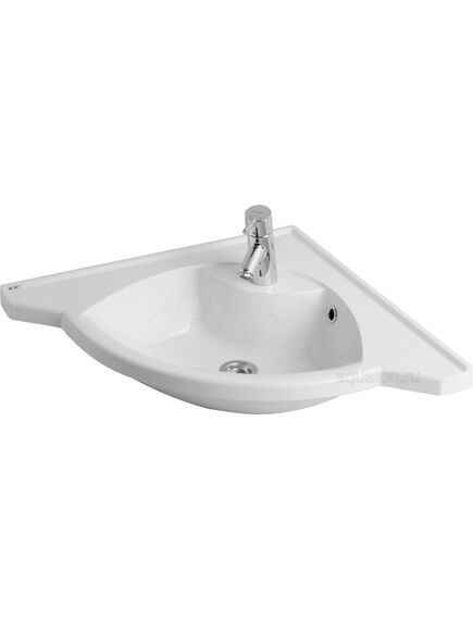 Купить Раковина AQUATON Сергей 62 белая 1A700131SR010 (1a700131sr010) по цене 16166.88 руб., в Санкт-Петебруге в интернет магазине 100-Систем, а также дургие товары AQUATON из раздела Угловые раковины и Раковины и пьедесталы