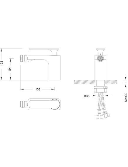 Купить Смеситель для биде Timo Torne 4362/00-16F Хром Белый (4362/00-16f) по цене 16841 руб., в Санкт-Петебруге в интернет магазине 100-Систем, а также дургие товары TIMO из раздела Смесители для биде и Смесители