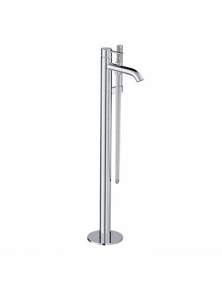 Купить KLUDI BOZZ Однорычажный смеситель для ванны и душа DN 15, хром, арт. 385900576 (385900576) по цене 191450 руб., в Санкт-Петебруге в интернет магазине 100-Систем, а также дургие товары Kludi из раздела Напольные смесители для ванны, раковины и Смесители для ванны и душа