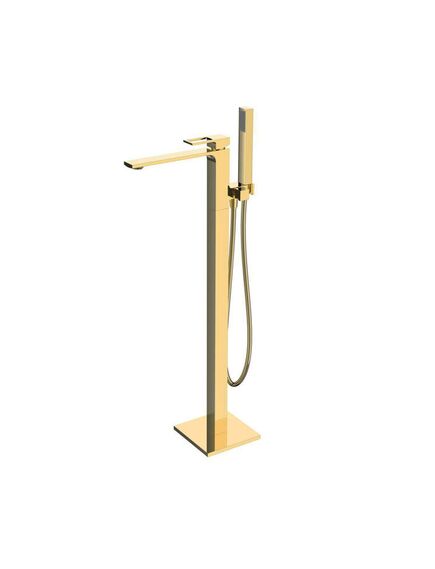Купить Напольный смеситель для ванны, золото (LUC-FMT-ORO) по цене 81600 руб., в Санкт-Петебруге в интернет магазине 100-Систем, а также дургие товары BelBagno из раздела Напольные смесители для ванны, раковины и Смесители для ванны и душа