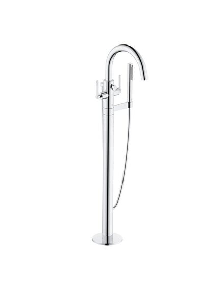 Купить KLUDI NOVA FONTE Puristic, смеситель для ванны и душа, арт. 205900515 (205900515) по цене 220090 руб., в Санкт-Петебруге в интернет магазине 100-Систем, а также дургие товары Kludi из раздела Напольные смесители для ванны, раковины и Смесители для ванны и душа