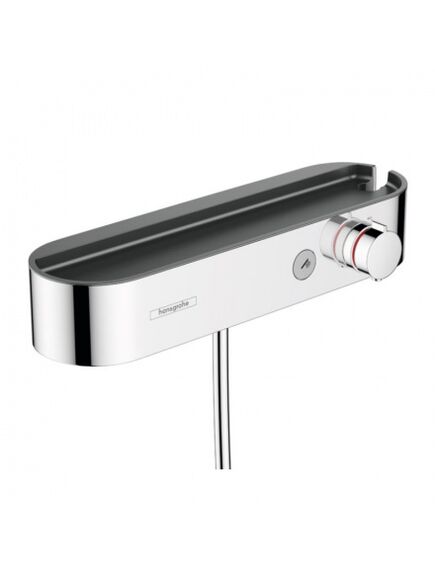 Купить HG ShowerTablet Sel 400 Термостат для душа ВМ ХР (24360000) по цене 59353 руб., в Санкт-Петебруге в интернет магазине 100-Систем, а также дургие товары HANSGROHE из раздела Смесители для душа без излива и Смесители для ванны и душа