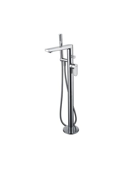 Купить Смеситель для ванны WasserKRAFT Dinkel 5821 Хром (5821) по цене 82518 руб., в Санкт-Петебруге в интернет магазине 100-Систем, а также дургие товары WasserKRAFT из раздела Напольные смесители для ванны, раковины и Смесители для ванны и душа