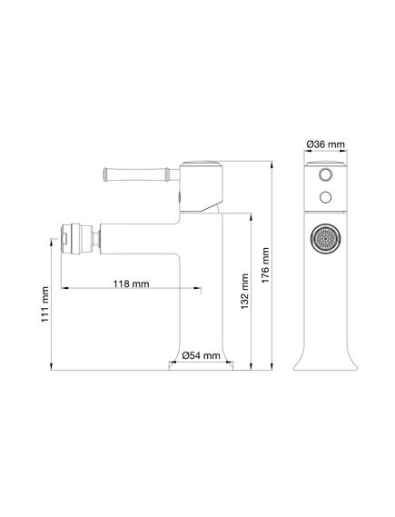Купить Смеситель для биде WONZON & WOGHAND TOR, Брашированное золото (WW-88016073-BG) (ww-88016073-bg) по цене 13902 руб., в Санкт-Петебруге в интернет магазине 100-Систем, а также дургие товары WONZON & WOGHAND из раздела Смесители для биде и Смесители