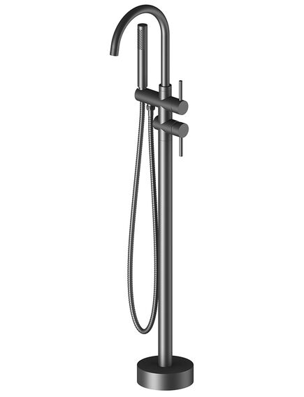 Купить Смеситель для ванны Timo Saona 2300/03Y-CR Черный (2300/03Y-CR) по цене 65374 руб., в Санкт-Петебруге в интернет магазине 100-Систем, а также дургие товары TIMO из раздела Напольные смесители для ванны, раковины и Смесители для ванны и душа