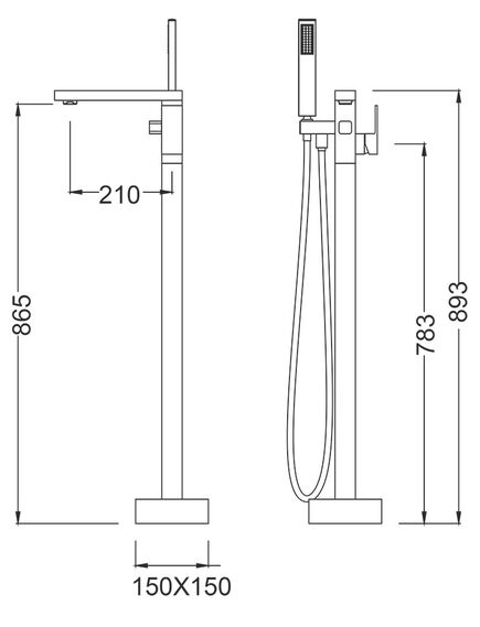 Купить Смеситель для ванны Timo Selene 2200/00Y-CR Хром (2200/00y-cr) по цене 66894 руб., в Санкт-Петебруге в интернет магазине 100-Систем, а также дургие товары TIMO из раздела Напольные смесители для ванны, раковины и Смесители для ванны и душа