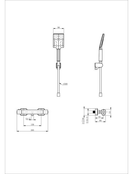 Купить Смеситель для душа с термостатом WONZON & WOGHAND STAY 3, Брашированное золото (WW-B2062-A-BG) (ww-b2062-a-bg) по цене 27010 руб., в Санкт-Петебруге в интернет магазине 100-Систем, а также дургие товары WONZON & WOGHAND из раздела Смесители для душа без излива и Смесители для ванны и душа Купить Смеситель для душа с термостатом WONZON & WOGHAND STAY 3, Брашированное золото (WW-B2062-A-BG) (ww-b2062-a-bg) по цене 27010 руб., в Санкт-Петебруге в интернет магазине 100-Систем, а также дургие товары WONZON & WOGHAND из раздела Смесители для душа без излива и Смесители для ванны и душа