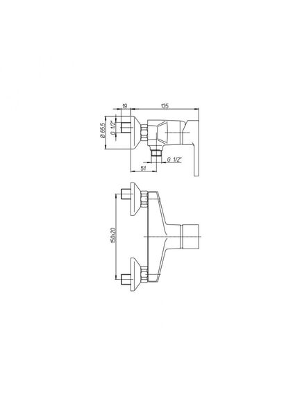 Купить Смеситель для душа Paini Arena (92cr5112sftkm) по цене 9680 руб., в Санкт-Петебруге в интернет магазине 100-Систем, а также дургие товары Paini из раздела Смесители для душа без излива и Смесители для ванны и душа