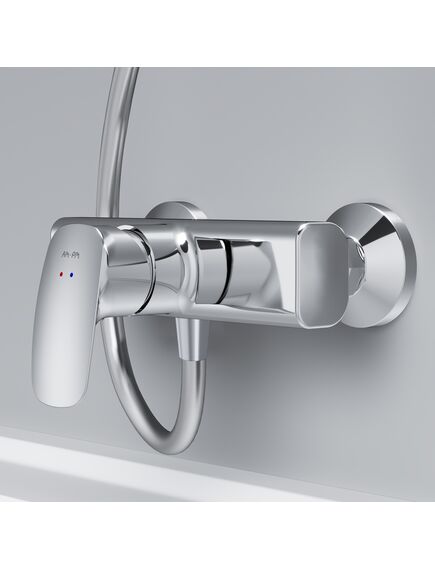 Купить Смеситель для душа AM.PM Spirit V2.1 F71A20000 Хром (f71a20000) по цене 16790 руб., в Санкт-Петебруге в интернет магазине 100-Систем, а также дургие товары AM.PM из раздела Смесители для душа без излива и Смесители для ванны и душа