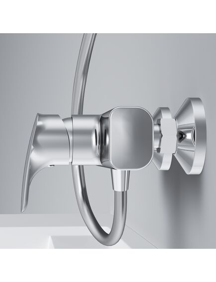 Купить Смеситель для душа AM.PM Spirit V2.1 F71A20000 Хром (f71a20000) по цене 16790 руб., в Санкт-Петебруге в интернет магазине 100-Систем, а также дургие товары AM.PM из раздела Смесители для душа без излива и Смесители для ванны и душа