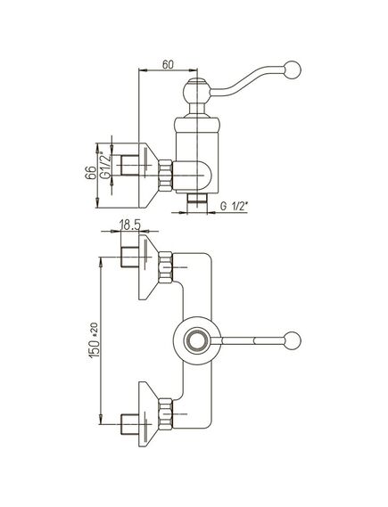 Купить Смеситель для душа Paini Duomo, старая бронза (88f3511) по цене 28800 руб., в Санкт-Петебруге в интернет магазине 100-Систем, а также дургие товары Paini из раздела Смесители для душа без излива и Смесители для ванны и душа