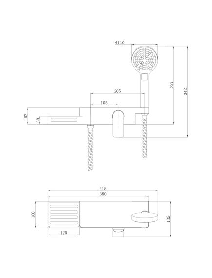 Купить Смеситель Lemark Unibox LM6903CW для душа (lm6903cw) по цене 5040 руб., в Санкт-Петебруге в интернет магазине 100-Систем, а также дургие товары LEMARK из раздела Смесители для душа без излива и Смесители для ванны и душа