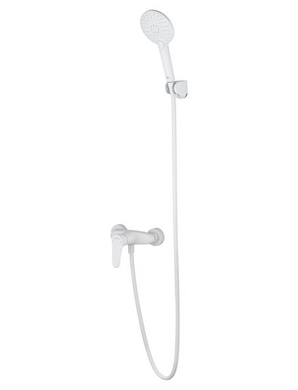 Купить Смеситель для душа WONZON & WOGHAND ALFA, Белый матовый (WW-AE3102-MW) (ww-ae3102-mw) по цене 9619.4 руб., в Санкт-Петебруге в интернет магазине 100-Систем, а также дургие товары WONZON & WOGHAND из раздела Смесители для душа без излива и Смесители для ванны и душа