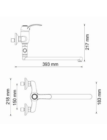 Купить Смеситель для ванны WasserKRAFT Isar 1302L универсальный Темная бронза (1302L) по цене 7337 руб., в Санкт-Петебруге в интернет магазине 100-Систем, а также дургие товары WasserKRAFT из раздела Смесители с длинным изливом и Смесители для ванны и душа