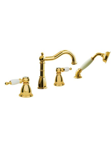 Купить BOHEME Смеситель врезной Oro 395 (395) по цене 42933 руб., в Санкт-Петебруге в интернет магазине 100-Систем, а также дургие товары BOHEME из раздела Смесители на борт ванны и Смесители для ванны и душа