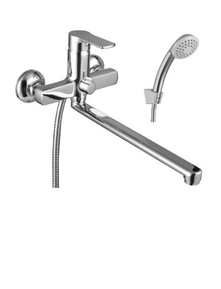 Купить Смеситель Lemark Plus Grace LM1551C универсальный (lm1551c) по цене 8500 руб., в Санкт-Петебруге в интернет магазине 100-Систем, а также дургие товары LEMARK из раздела Смесители с длинным изливом и Смесители для ванны и душа