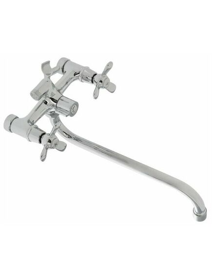 Купить Cмеситель для ванны и душа,с двумя рукоятками.Латунь.Хром. (a7179) по цене 3342 руб., в Санкт-Петебруге в интернет магазине 100-Систем, а также дургие товары Accoona из раздела Смесители с длинным изливом и Смесители для ванны и душа