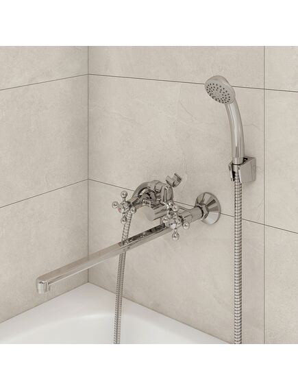 Купить Смеситель для ванны с длинным изливом, Duplex, Milardo, DUPSBL2M10 (dupsbl2m10) по цене 5990 руб., в Санкт-Петебруге в интернет магазине 100-Систем, а также дургие товары MILARDO из раздела Смесители с длинным изливом и Смесители для ванны и душа