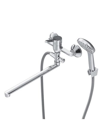 Купить F85B90100 X-Joy S, смеситель д/ванны/душа, излив 350 мм, душевой набор, хром, шт (f85b90100) по цене 8690 руб., в Санкт-Петебруге в интернет магазине 100-Систем, а также дургие товары AM.PM из раздела Смесители с длинным изливом и Смесители для ванны и душа