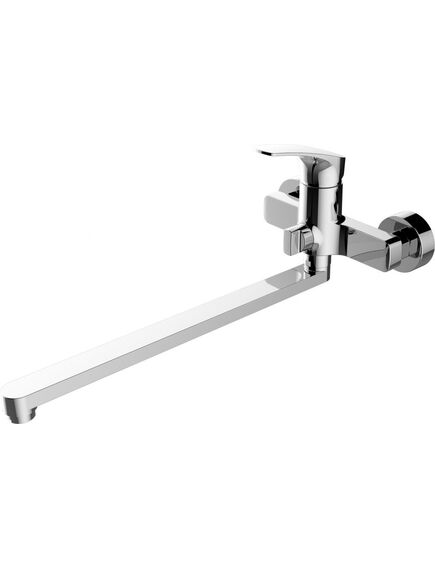 Купить Смеситель для ванны с душем Aquanet Static AF330-21C (af330-21c) по цене 10490 руб., в Санкт-Петебруге в интернет магазине 100-Систем, а также дургие товары AQUANET из раздела Смесители с длинным изливом и Смесители для ванны и душа