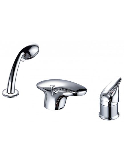 Купить Смеситель на борт ванны Aquanet Practic 2 AF111-63B (af111-63b) по цене 17240 руб., в Санкт-Петебруге в интернет магазине 100-Систем, а также дургие товары AQUANET из раздела Смесители на борт ванны и Смесители для ванны и душа