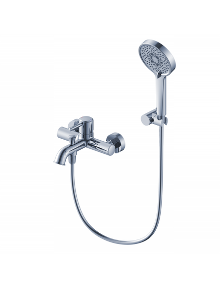 Купить Смеситель для ванны с душем WONZON & WOGHAND TOR, Хром (WW-88037073-CR) (ww-88037073-cr) по цене 28757 руб., в Санкт-Петебруге в интернет магазине 100-Систем, а также дургие товары WONZON & WOGHAND из раздела Смесители с длинным изливом и Смесители для ванны и душа
