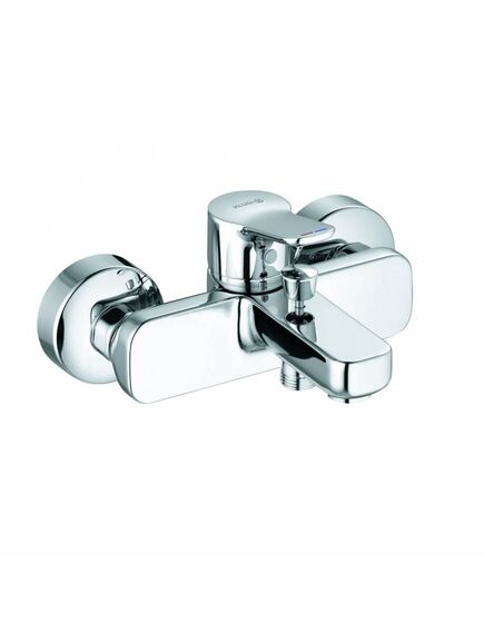 Купить KLUDI PURE&EASY Однорычажный смеситель для ванны и душа, арт. 376810565 (376810565) по цене 16787 руб., в Санкт-Петебруге в интернет магазине 100-Систем, а также дургие товары Kludi из раздела Смесители с коротким изливом и Смесители для ванны и душа