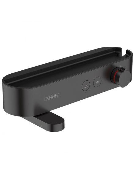 Купить HG Термостат ShowerTablet Select для ванны 24340, матовый черный (24340670) по цене 93234 руб., в Санкт-Петебруге в интернет магазине 100-Систем, а также дургие товары HANSGROHE из раздела Смесители с коротким изливом и Смесители для ванны и душа