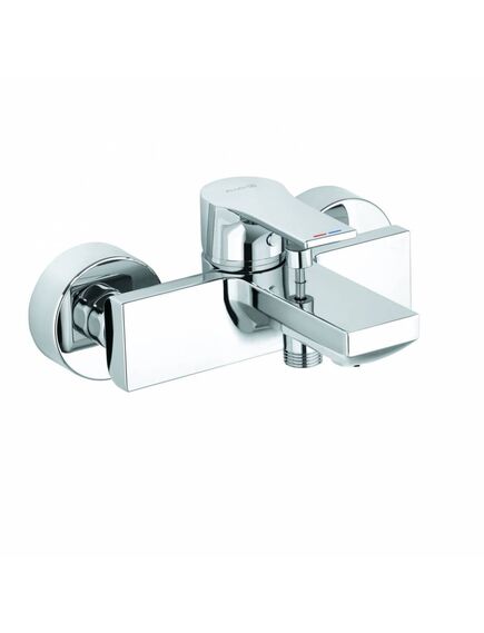 Купить KLUDI ZENTA SL Однорычажный смеситель для ванны и душа, арт. 486700565 (486700565) по цене 23770 руб., в Санкт-Петебруге в интернет магазине 100-Систем, а также дургие товары Kludi из раздела Смесители с коротким изливом и Смесители для ванны и душа