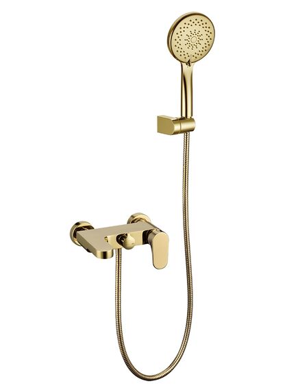 Купить BOHEME Смеситель для ванны SPECTRE Gold 453-G (453-g) по цене 37390 руб., в Санкт-Петебруге в интернет магазине 100-Систем, а также дургие товары BOHEME из раздела Смесители с коротким изливом и Смесители для ванны и душа