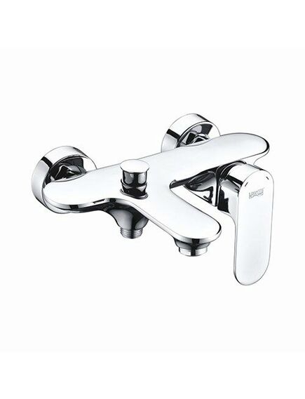 Купить Смеситель для ванны WasserKRAFT Dinkel 5801 Хром (5801) по цене 18683 руб., в Санкт-Петебруге в интернет магазине 100-Систем, а также дургие товары WasserKRAFT из раздела Смесители с коротким изливом и Смесители для ванны и душа