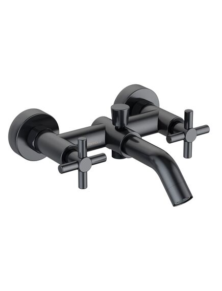 Купить 271000000 Neo Classic Graphite, смеситель для ванны/душа (271000000) по цене 13290 руб., в Санкт-Петебруге в интернет магазине 100-Систем, а также дургие товары RedBlu by Damixa из раздела Смесители с коротким изливом и Смесители для ванны и душа