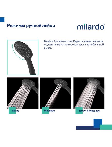 Купить Смеситель для ванны с длинными изливом, черный матовый, Rora, Milardo, RORBL00M10 (rorbl00m10) по цене 8890 руб., в Санкт-Петебруге в интернет магазине 100-Систем, а также дургие товары MILARDO из раздела Смесители с длинным изливом и Смесители для ванны и душа