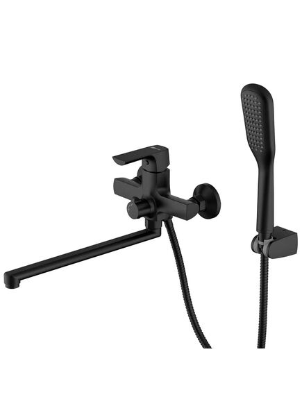 Купить Смеситель Lemark Ursus LM7251BL универсальный (lm7251bl) по цене 12380 руб., в Санкт-Петебруге в интернет магазине 100-Систем, а также дургие товары LEMARK из раздела Смесители с длинным изливом и Смесители для ванны и душа